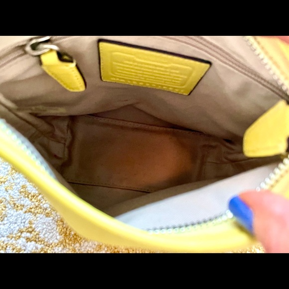 Coach Bags Yellow Coach Crossbody Bag Poshmark